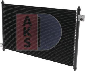 AKS Dasis 102180N - Конденсатор кондиционера autosila-amz.com