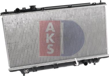 AKS Dasis 111270N - Радиатор, охлаждение двигателя autosila-amz.com