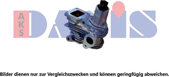 AKS Dasis 185028N - Клапан возврата ОГ autosila-amz.com