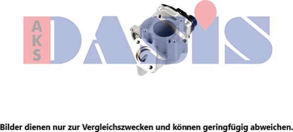 AKS Dasis 185023N - Клапан возврата ОГ autosila-amz.com