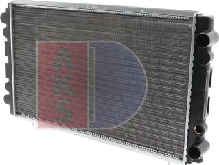 AKS Dasis 180430N - Радиатор, охлаждение двигателя autosila-amz.com