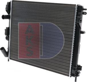 AKS Dasis 181670N - Радиатор, охлаждение двигателя autosila-amz.com