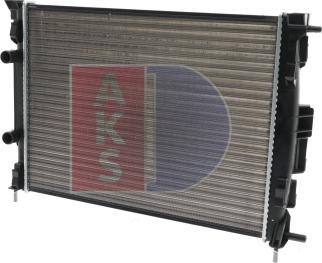 AKS Dasis 181003N - Радиатор, охлаждение двигателя autosila-amz.com