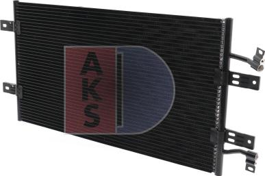 AKS Dasis 182044N - Конденсатор кондиционера autosila-amz.com