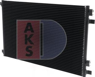 AKS Dasis 182018N - Конденсатор кондиционера autosila-amz.com