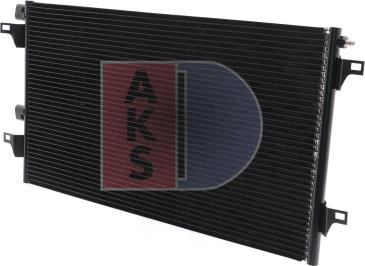 AKS Dasis 182031N - Конденсатор кондиционера autosila-amz.com