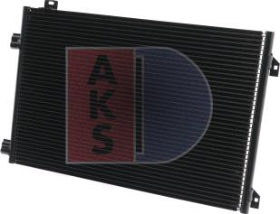 AKS Dasis 182026N - Конденсатор кондиционера autosila-amz.com