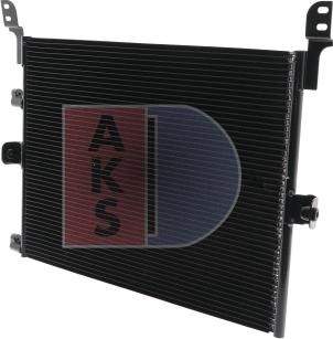 AKS Dasis 182028N - Конденсатор кондиционера autosila-amz.com