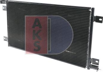 AKS Dasis 182350N - Конденсатор кондиционера autosila-amz.com