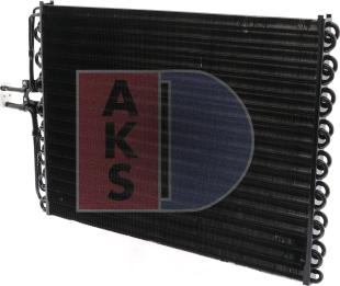 AKS Dasis 182250N - Конденсатор кондиционера autosila-amz.com