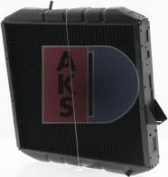 AKS Dasis 134940N - Радиатор, охлаждение двигателя autosila-amz.com