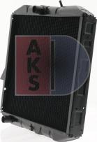 AKS Dasis 134940N - Радиатор, охлаждение двигателя autosila-amz.com