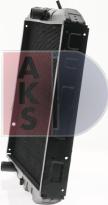 AKS Dasis 134940N - Радиатор, охлаждение двигателя autosila-amz.com