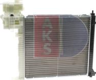 AKS Dasis 134920N - Радиатор, охлаждение двигателя autosila-amz.com
