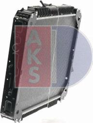 AKS Dasis 130540N - Радиатор, охлаждение двигателя autosila-amz.com