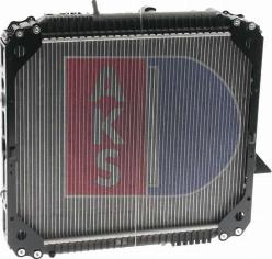 AKS Dasis 130540N - Радиатор, охлаждение двигателя autosila-amz.com