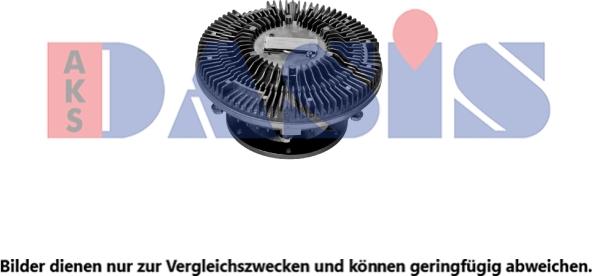 AKS Dasis 138081N - Сцепление, вентилятор радиатора autosila-amz.com