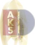 AKS Dasis 138022N - Крыльчатка вентилятора, охлаждение двигателя autosila-amz.com