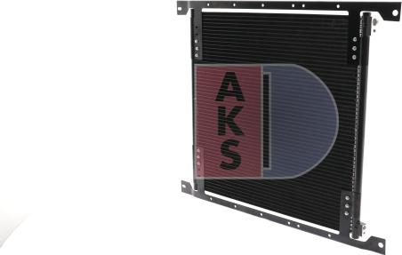 AKS Dasis 132012N - Конденсатор кондиционера autosila-amz.com