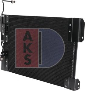 AKS Dasis 132020N - Конденсатор кондиционера autosila-amz.com