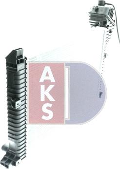 AKS Dasis 132310N - Радиатор, охлаждение двигателя autosila-amz.com