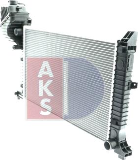 AKS Dasis 132310N - Радиатор, охлаждение двигателя autosila-amz.com