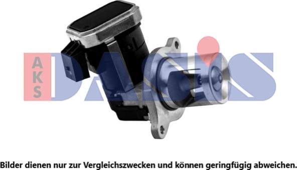 AKS Dasis 125023N - Клапан возврата ОГ autosila-amz.com