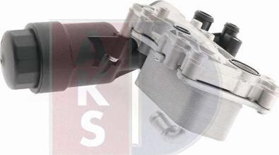 AKS Dasis 126016N - Масляный радиатор, двигательное масло autosila-amz.com