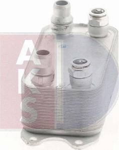 AKS Dasis 126013N - Масляный радиатор, автоматическая коробка передач autosila-amz.com
