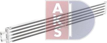 AKS Dasis 126032N - Масляный радиатор, рулевое управление autosila-amz.com
