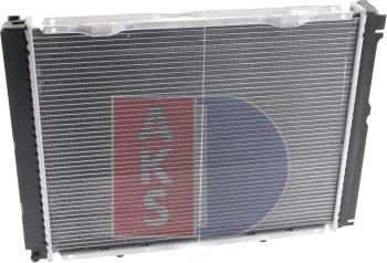 AKS Dasis 120055N - Радиатор, охлаждение двигателя autosila-amz.com