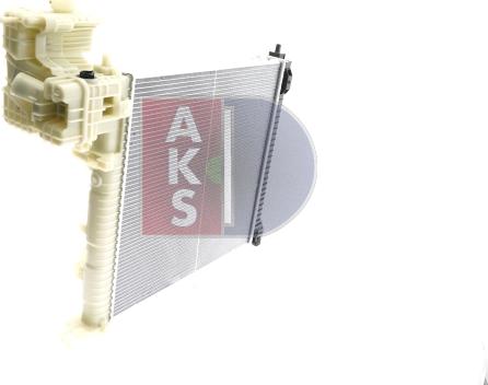 AKS Dasis 120069N - Радиатор, охлаждение двигателя autosila-amz.com