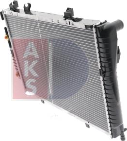 AKS Dasis 120016N - Радиатор, охлаждение двигателя autosila-amz.com
