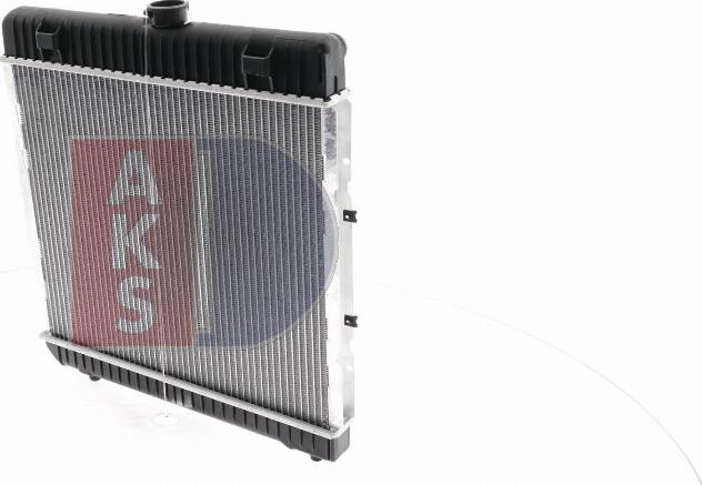 AKS Dasis 120160N - Радиатор, охлаждение двигателя autosila-amz.com