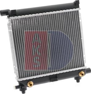 AKS Dasis 120360N - Радиатор, охлаждение двигателя autosila-amz.com