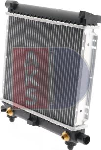 AKS Dasis 120360N - Радиатор, охлаждение двигателя autosila-amz.com