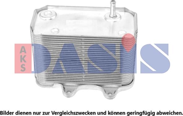 AKS Dasis 176030N - Масляный радиатор, двигательное масло autosila-amz.com