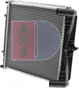 AKS Dasis 170180N - Радиатор, охлаждение двигателя autosila-amz.com