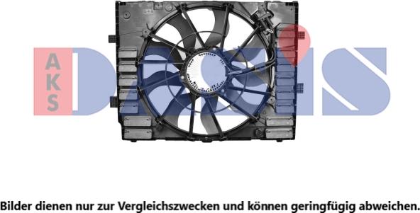 AKS Dasis 178004N - Вентилятор, охлаждение двигателя autosila-amz.com