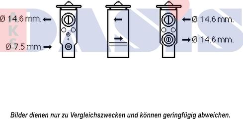 AKS Dasis 840195N - Расширительный клапан, кондиционер autosila-amz.com