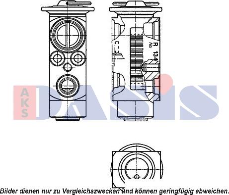 AKS Dasis 840135N - Расширительный клапан, кондиционер autosila-amz.com