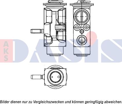 AKS Dasis 840249N - Расширительный клапан, кондиционер autosila-amz.com