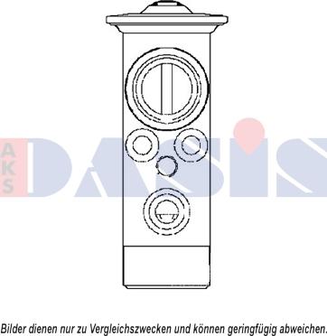 AKS Dasis 840282N - Расширительный клапан, кондиционер autosila-amz.com