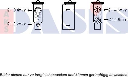 AKS Dasis 840233N - Расширительный клапан, кондиционер autosila-amz.com