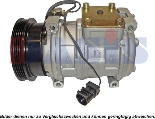 AKS Dasis 850905N - Компрессор кондиционера autosila-amz.com