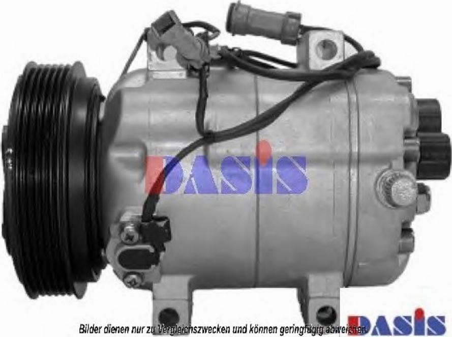 AKS Dasis 850908T - Компрессор кондиционера autosila-amz.com