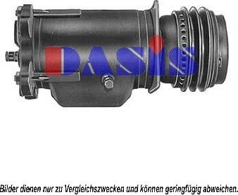 AKS Dasis 850800N - Компрессор кондиционера autosila-amz.com