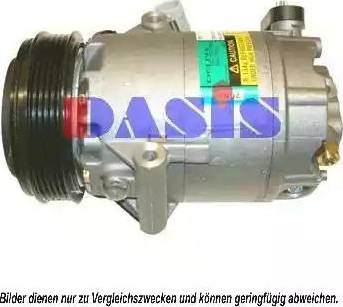 AKS Dasis 850711N - Компрессор кондиционера autosila-amz.com