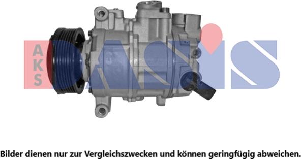 AKS Dasis 851900N - Компрессор кондиционера autosila-amz.com