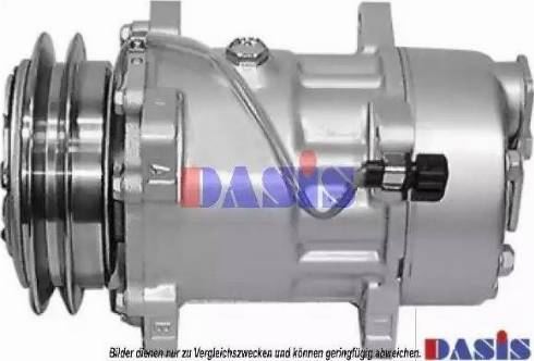 AKS Dasis 851451N - Компрессор кондиционера autosila-amz.com